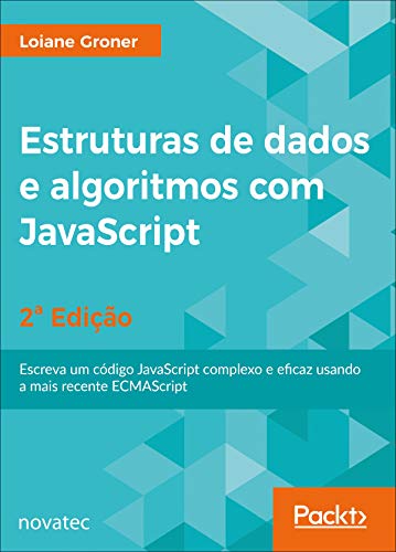 Capa do livro Estruturas de Dados e Algoritmos com JavaScript